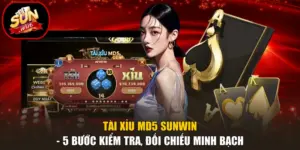 Tài Xỉu MD5 Sunwin - 5 Bước Kiểm Tra, Đối Chiếu Minh Bạch